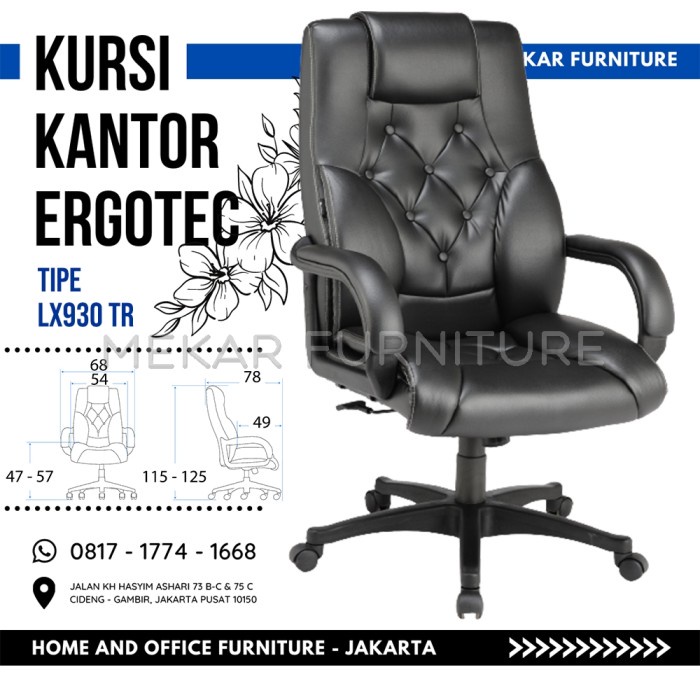 Kursi Direktur Ergotec - Lx 930 Tr