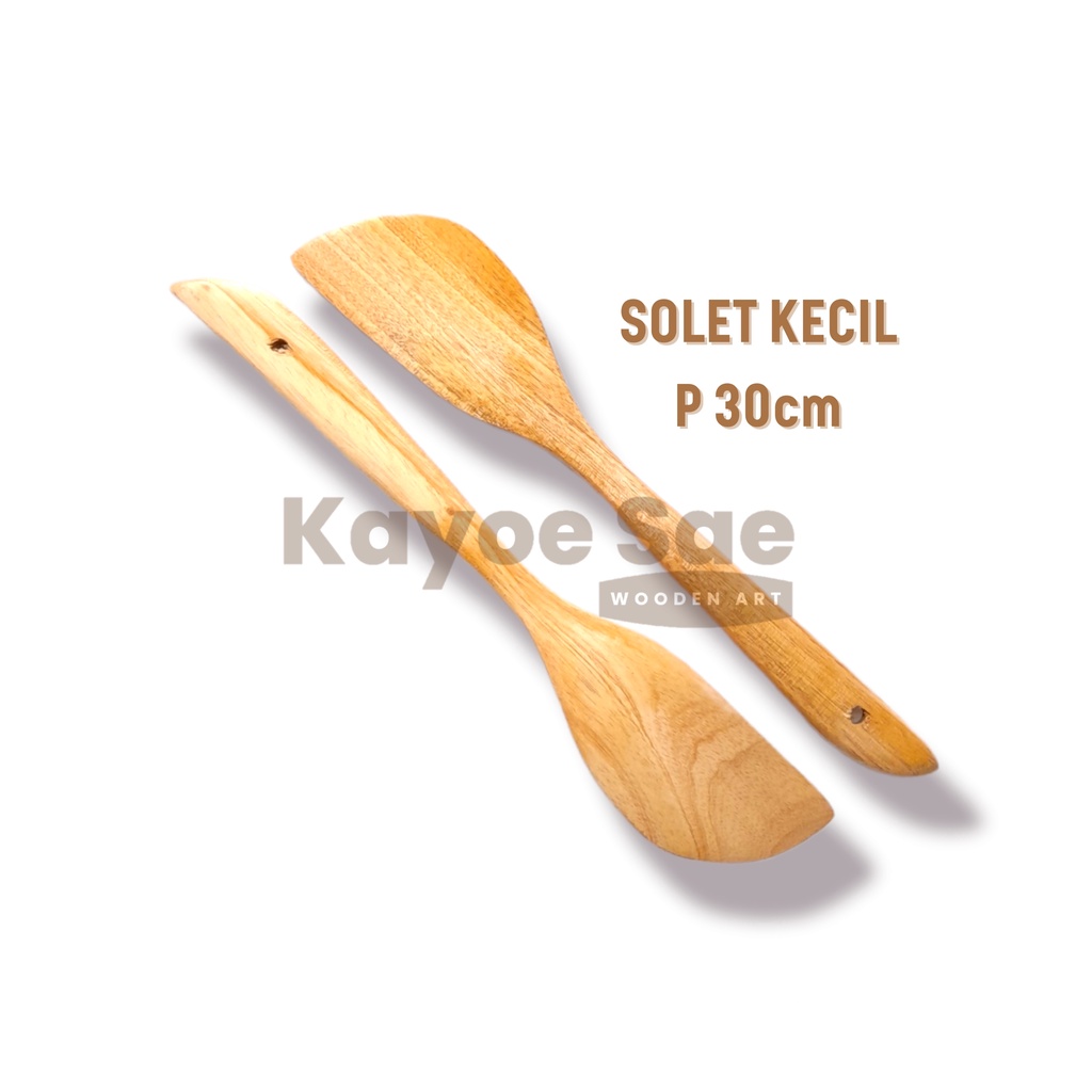 SOLET KAYU // SOLET // SPATULA KAYU