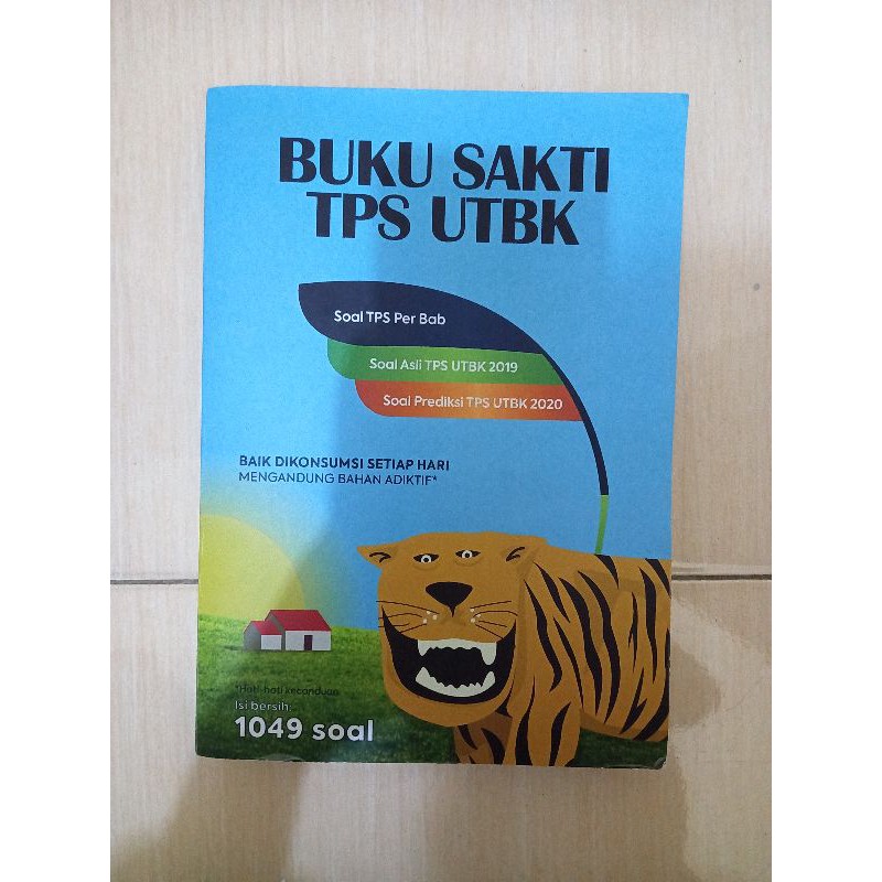 BUKU PRELOVED SAKTI TPS UTBK/BUKU SUSU MACAN