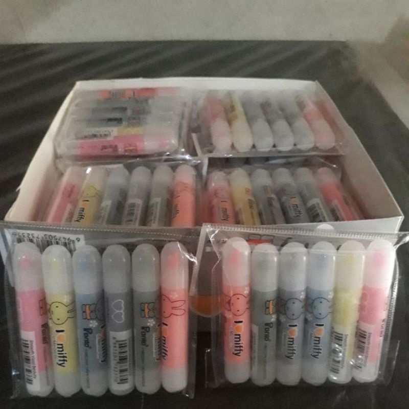 

Pronto miffy mini highlighters set 6 warna - READY