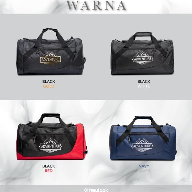 TRAVELBAG ADVENTURE PRIA TRAVEL BAG GYM TAS FITNESS TAS FUTSAL HEYLOOK