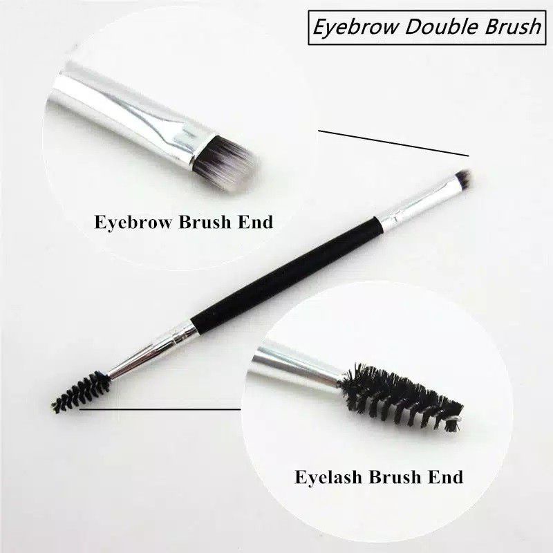 Eyebrow Spoolie Brush Kuas Sikat Alis Bulu Mata