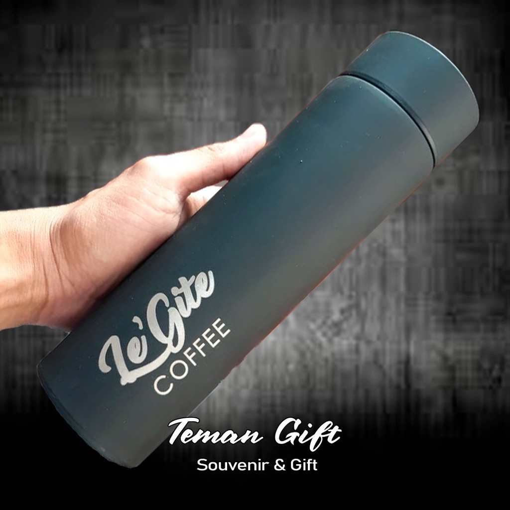 READY!!! TUMBLER CUSTOM TERMOS GRAFIR NAMA LOGO TULISAN