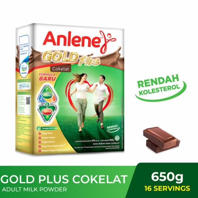 

[COD] Anlene Gold Plus Cokelat 650g [COD]