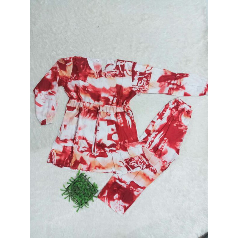 ( bisa cod ) setelan anak new tydie usia 1-8 tahun