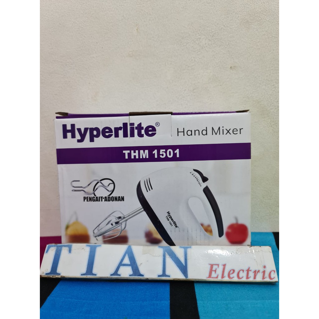 HYPERLITE THM-1501 Hand Mixer 150 Watt