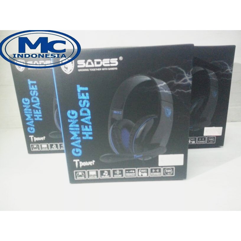 Headset Gaming Sades T-Power