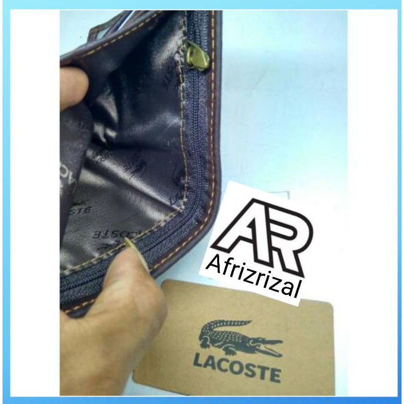 DOMPETKULIT PANJANG /DOMPET KULIT PRIA / DOMPET KULIT LACOSTE /DOMPET KULIT IMPOR Levis lacoste