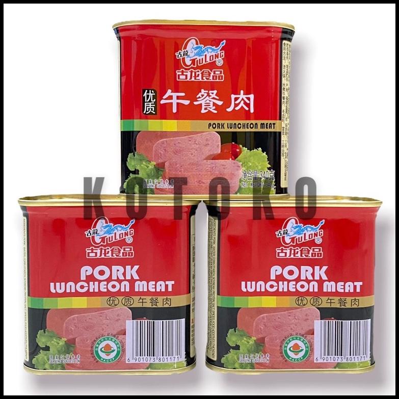 

Gulong Pork Luncheon Meat 340Gr / Maling Gulong Merah