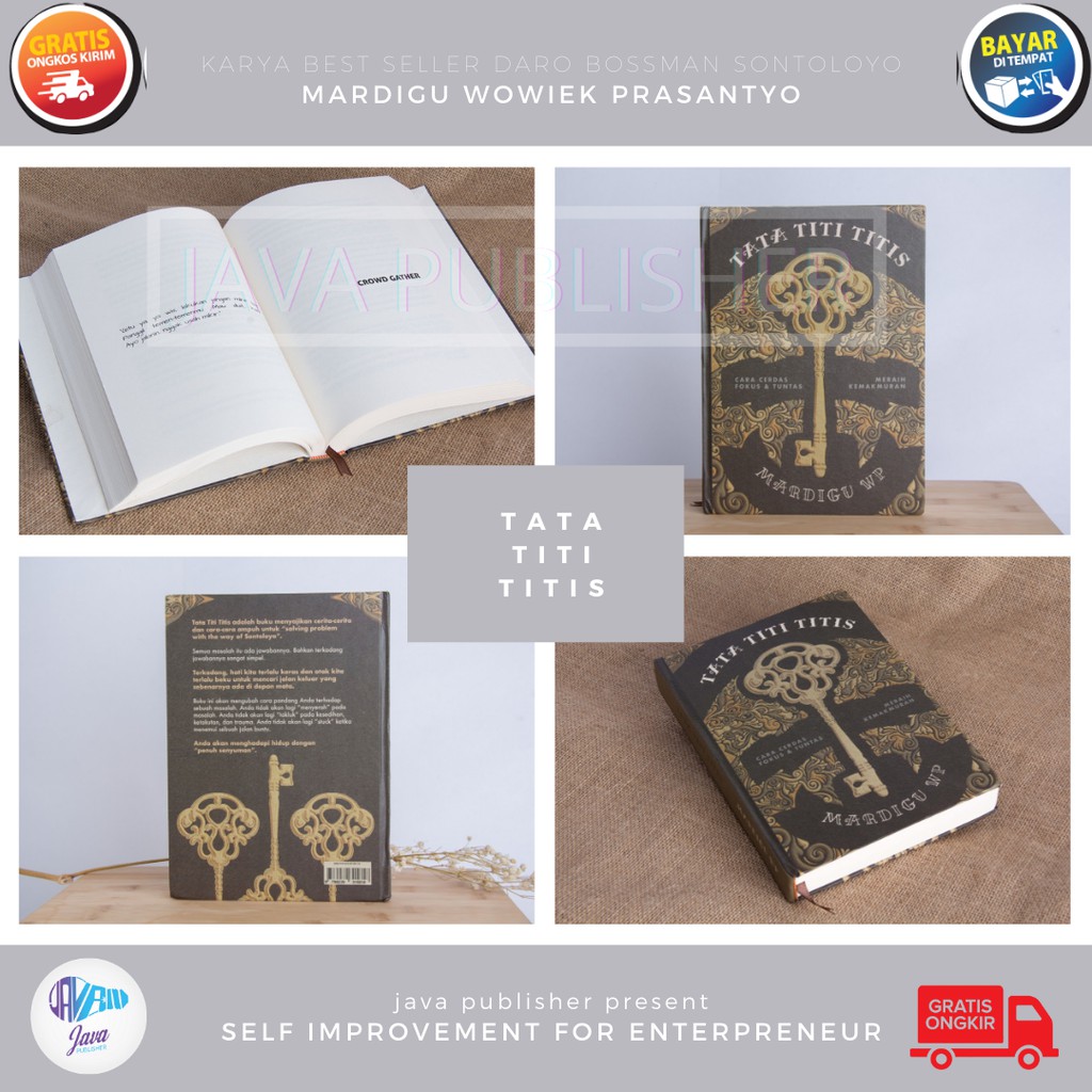 

TATA TITI TITIS JAVA PUBLISHER GRATIS ALAT TULIS -MARDIGU WOWIEK P-