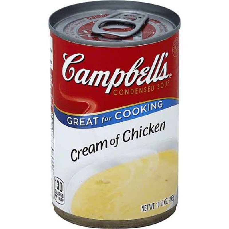

CAMPBELL'S SOUP CREAM OF CHICKEN 296GR