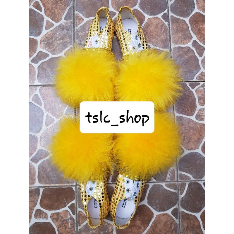 Sepatu Barongsai / sepatu bulu domba / sepatu bulu