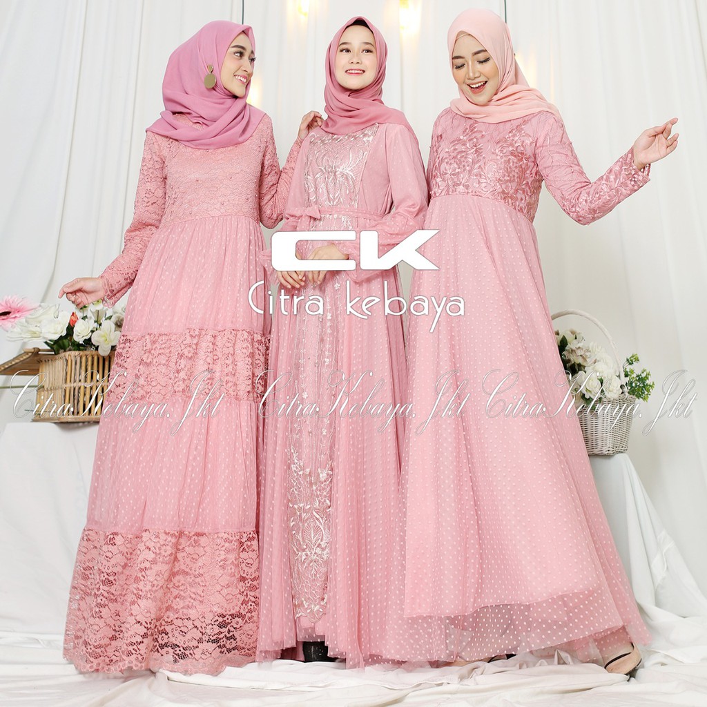 gamis kebaya kekinian citra kebaya