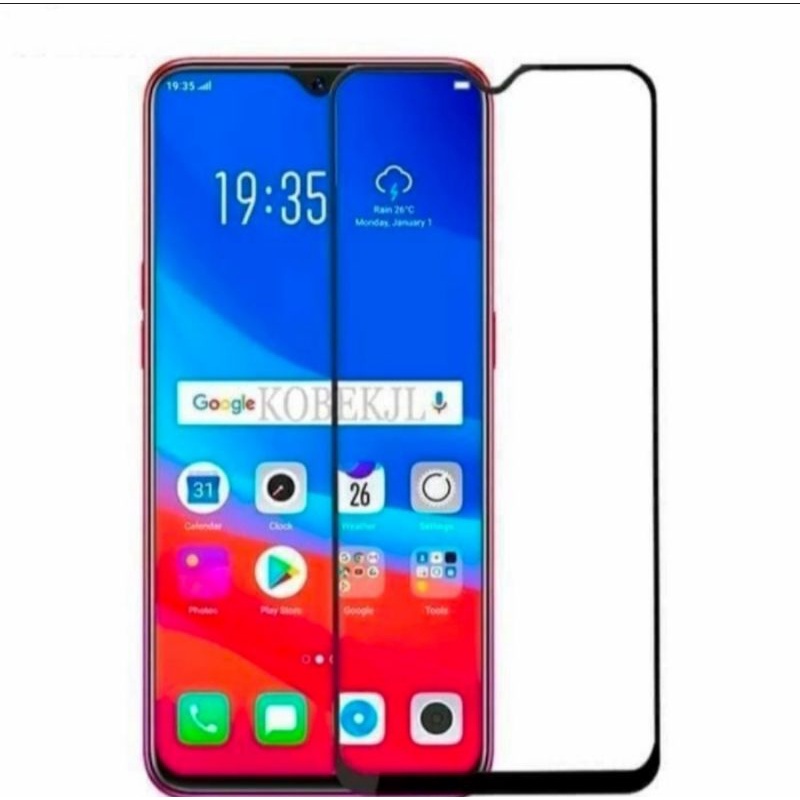 Vivo Y1s Y91C Y91 Y93 Y95 tempered glass anti gores kaca full lcd