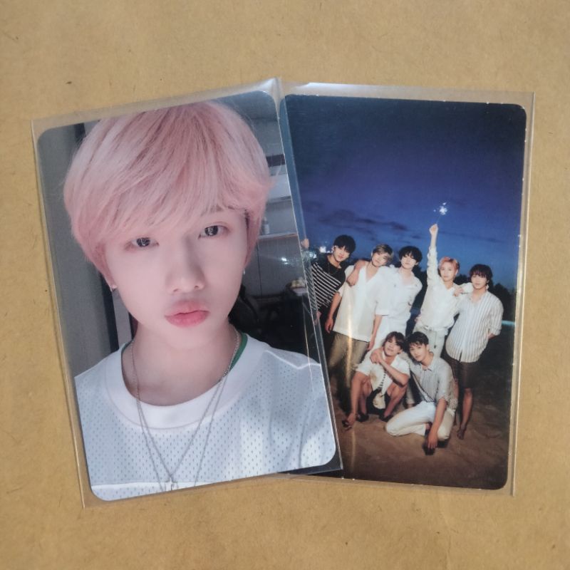 PC PHOTOCARD JISUNG MINI BALOON NOOT NOOT PAIR DAMAGE