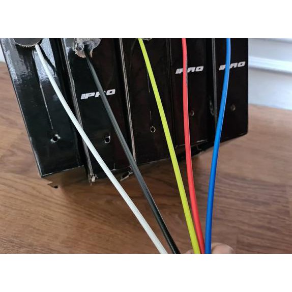 Cable Housing Jagwire Lex Kabel Outer Luar Shifter putih hitam lime green yellow hijau kabel sepeda kabel shifter sepeda bicycle Balap roadbike road bike MTB seli sepeda lipat folding bike minion federal