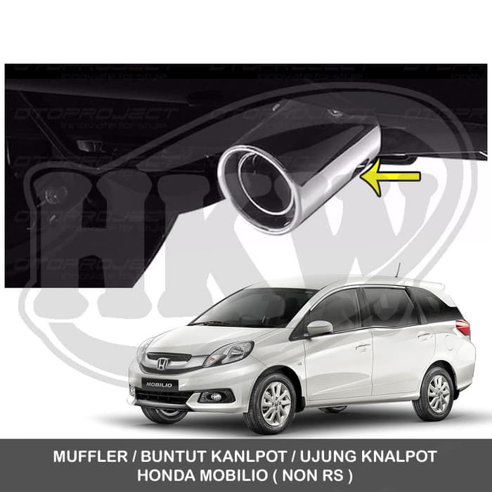 MUFFLER / BUNTUT KNALPOT / UJUNG KNALPOT MOBILIO NON RS MODEL SPORTY