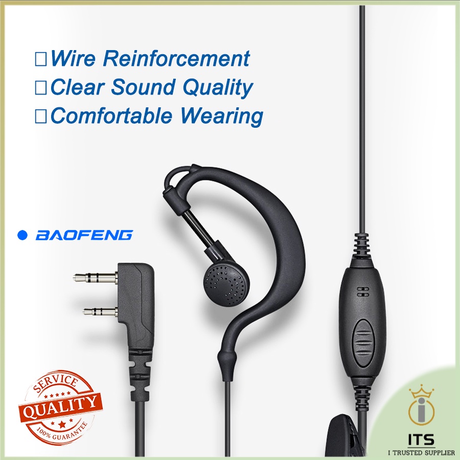 ITS BAOFENG 888s Earphones Berlaku untuk BF-888S UV-5R