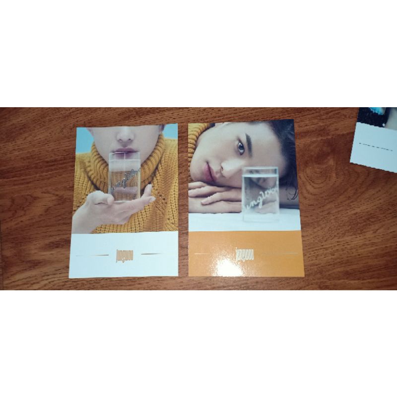 postcard yearbook year book NCT 2018 jungwoo set