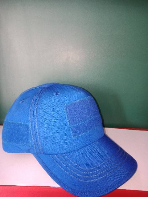 Topi Perekat/Tactical Merah, Biru/Pemadam Kebakaran/Tagana//Sipil Risptop