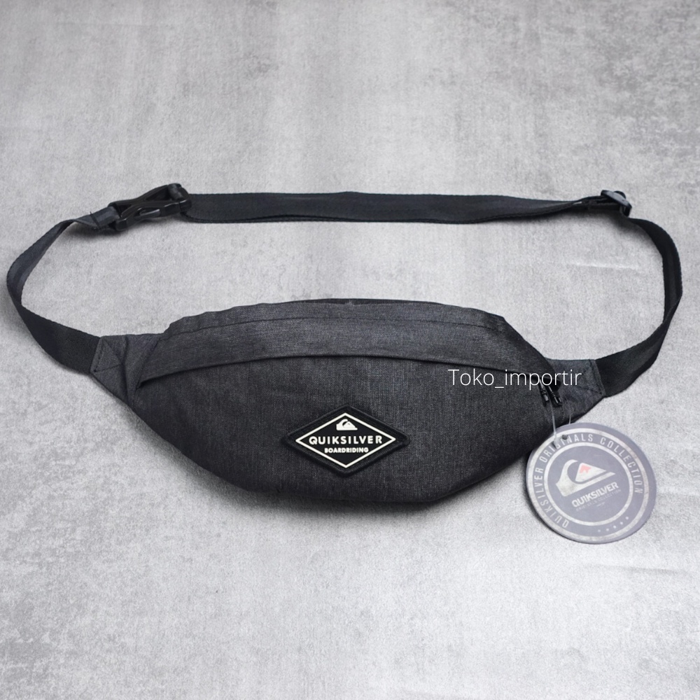 Quiksilver Waistbag Cordura / Tas Selempang Pria Unisex Mirror Ori