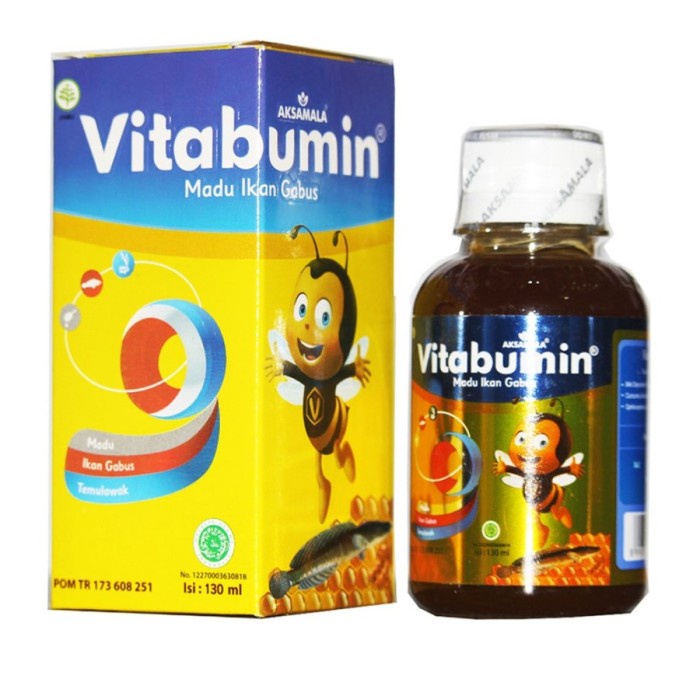 

VITAMIN IKAN GABUS 130 ml