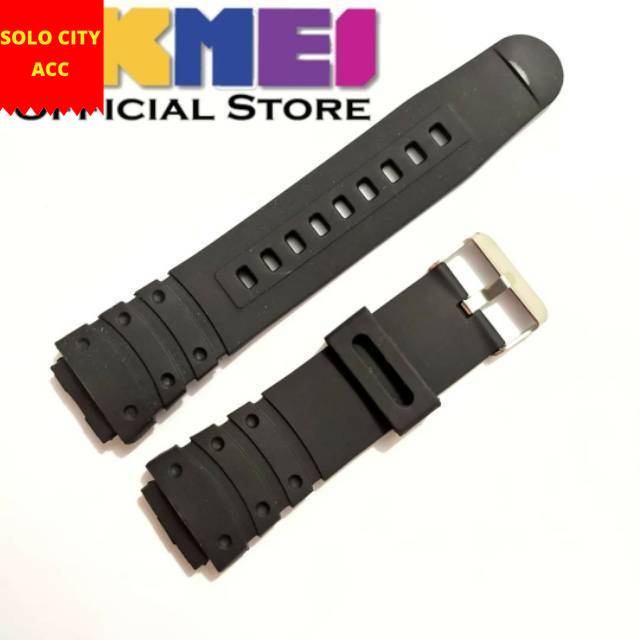 TALI JAM TANGAN SKMEI 1301 DG1301 DG-1301 RUBBER STRAP SKMEI 1301 PREMIUM ORIGINAL OEM MURAH