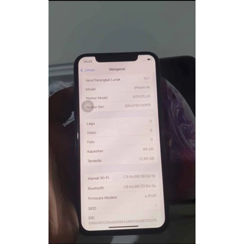 iphone xs 64gb