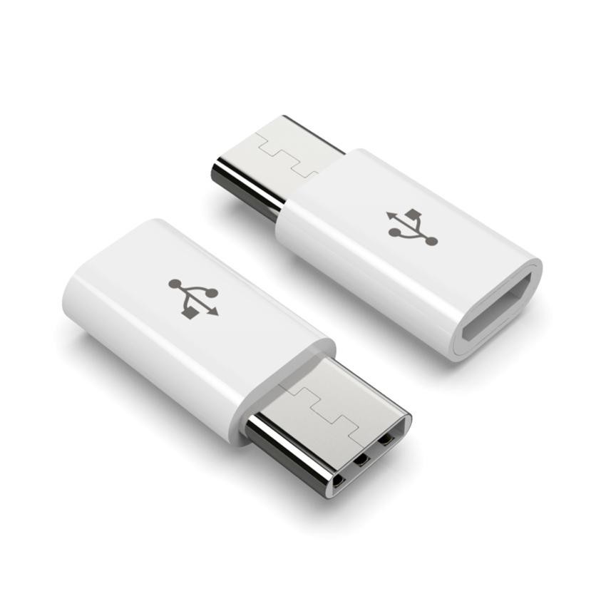Converter Adapter Type C To Micro USB Android / Lightning Iphone OTG Connector