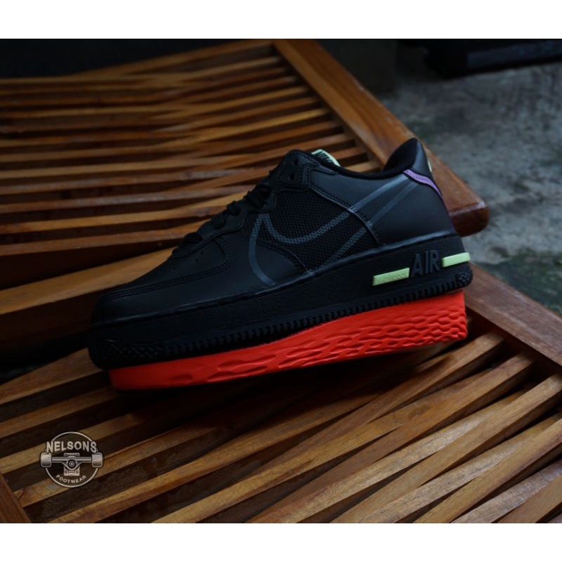 Nike Air Force 1 React (GS) Black