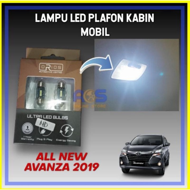 LAMPU LED PLAFON KABIN MOBIL ALL NEW AVANZA 2019-