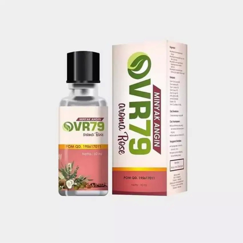 Yolins minyak angin V-R   7 9  aroma rose hangat segar wangi sehat berkhasiat obat luar tetes masker