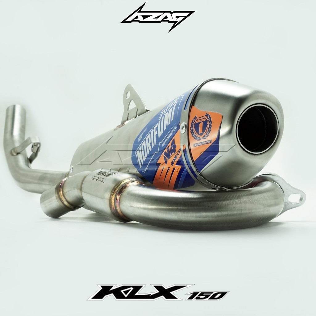 Knalpot KLX Dtracker Norifumi N4 Bore UP