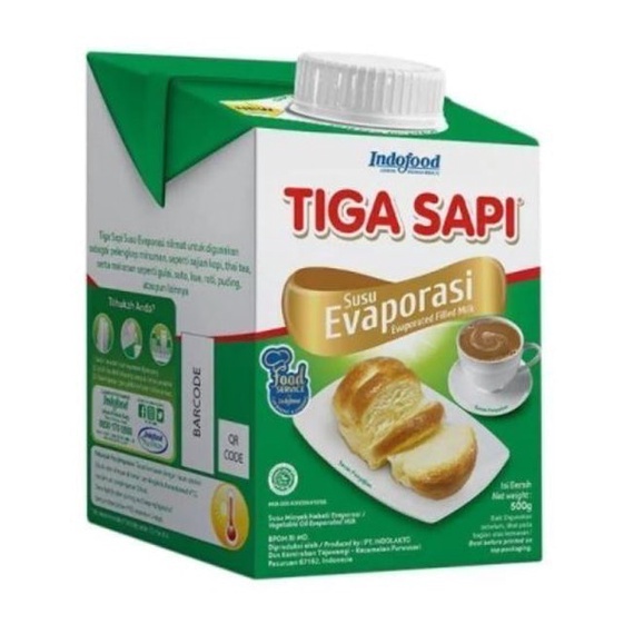 

Susu Evaporasi 3sapi 500gr