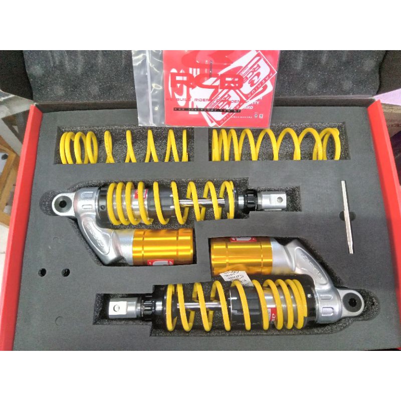 Shokbreker shok shock belakang Aerox nmax new 2020 vs series kuning yellow rcb