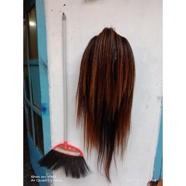 rambut barongan full kuda poni super