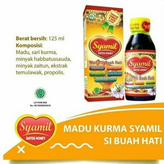 

Madu Anak Syamil Dates Honey 125gr | Madu Anak Syamil Madu Si Buah Hati