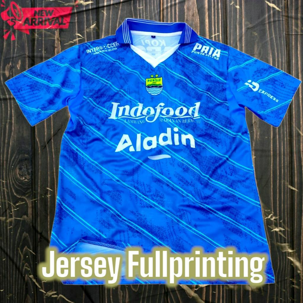 BEST SELLER KAOS bola Persib 2023 2024  FULLPRINTING bisa pakai nama sendiri