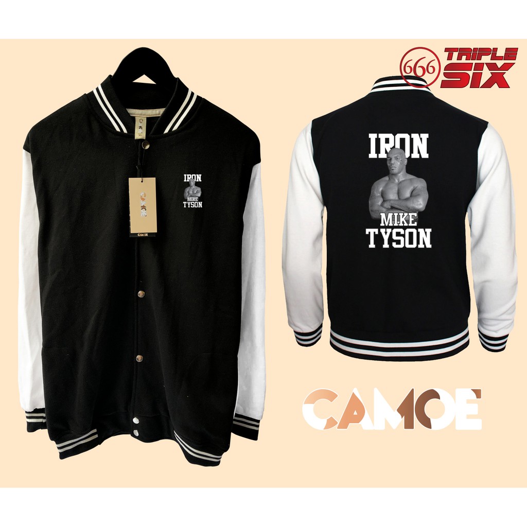 Jaket Baseball varsity Iron Mike Tyson