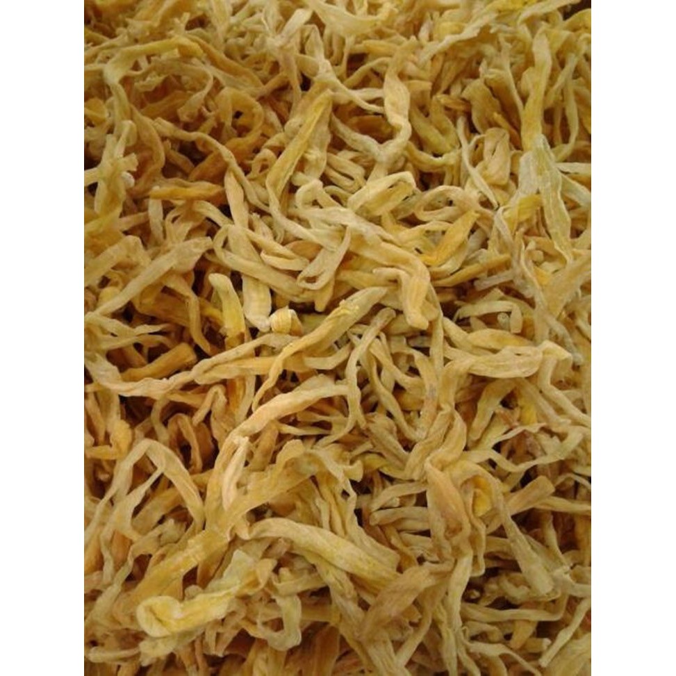 

Bunga Pisang Kering / Jantung Pisang Kering kawan jamur kuping untuk sop Kimlo 100g