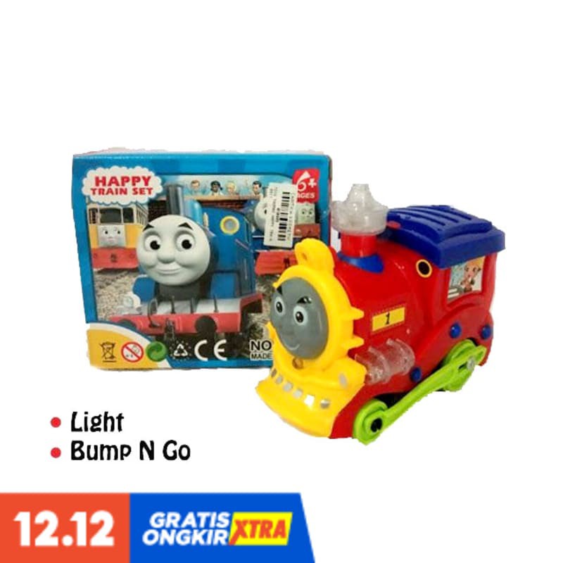 SUPER PROMO KERETA THOMAS HAPPY TRAIN 9911 - MAINAN ANAK | MAINAN KERETA THOMAS TERMURAH