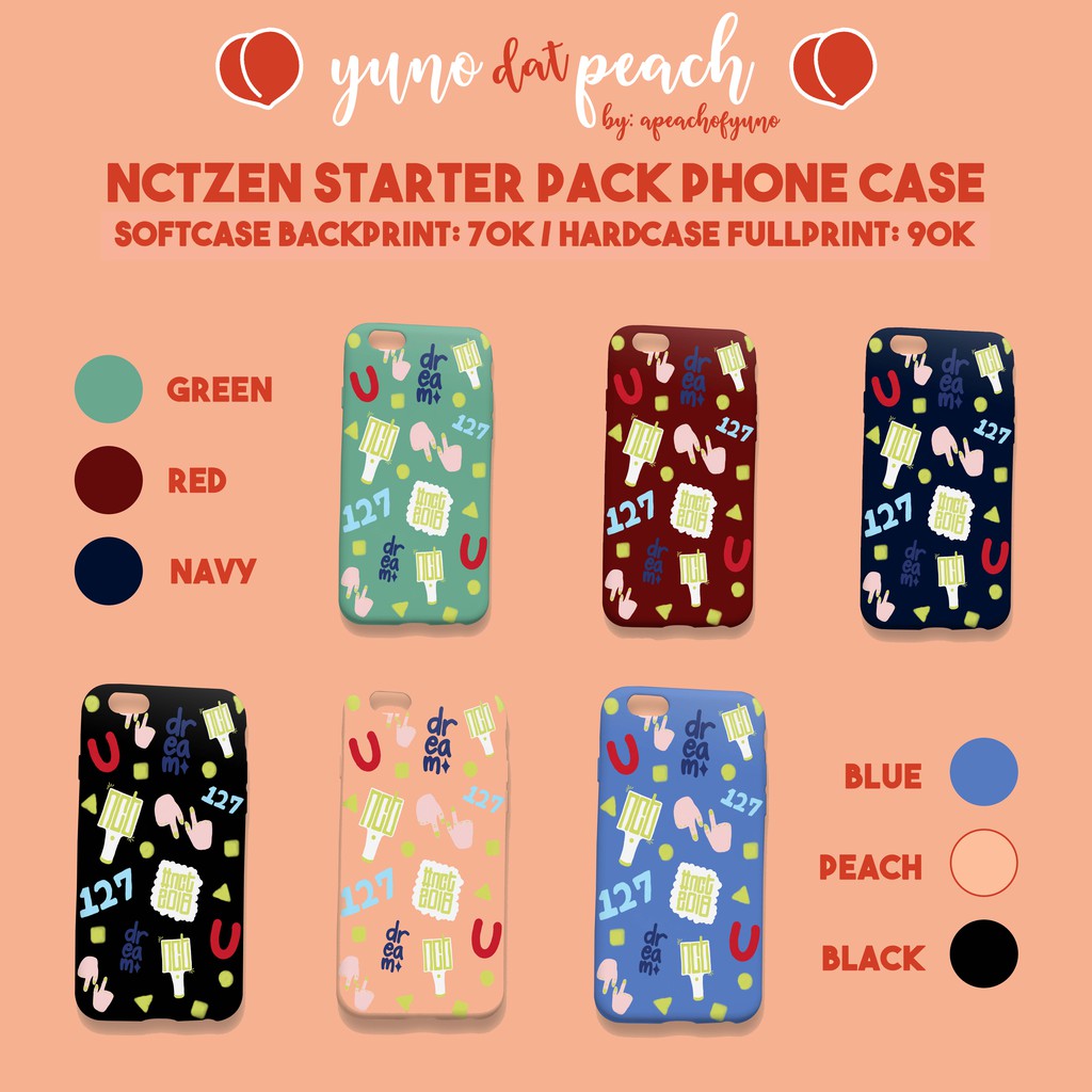 Nctzen Starter Pack Phone Case - Please read desc box