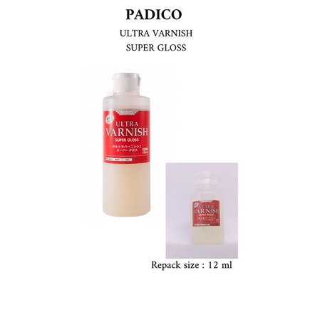 

Padico Ultra Varnish Super Gloss repack (tester) Sealer Clay Varnih