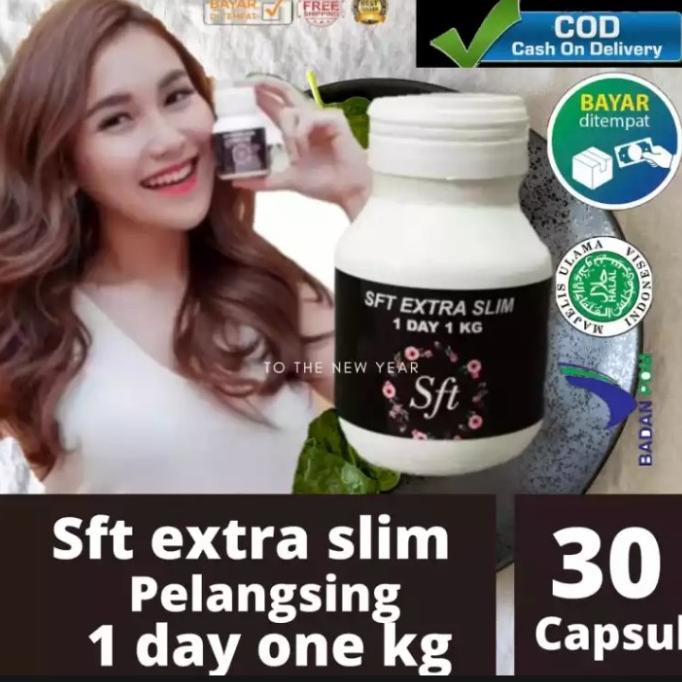 sft extra slim 1 day 1 kg original obat pelangsing badan cepat /joyjus JUAL