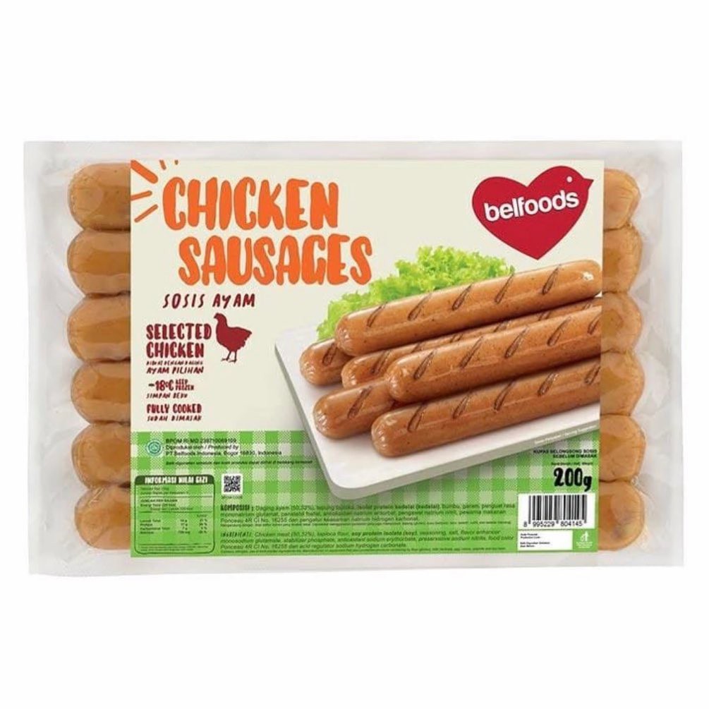 

Belfoods Chicken Sausages 200gr