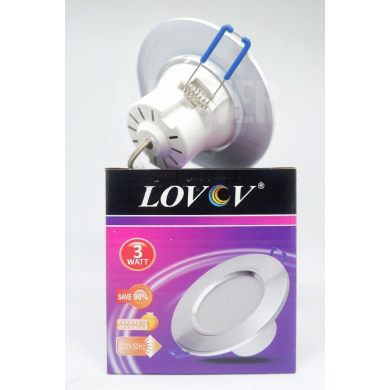 Lovov - LED Downlight 3W (Kuning)