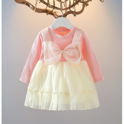 Rose Dress Korea 1-4 TAHUN - Fashion Baby Korean Dres Bayi Style Kualitas Import premium Overall Dress Anak Perempuan