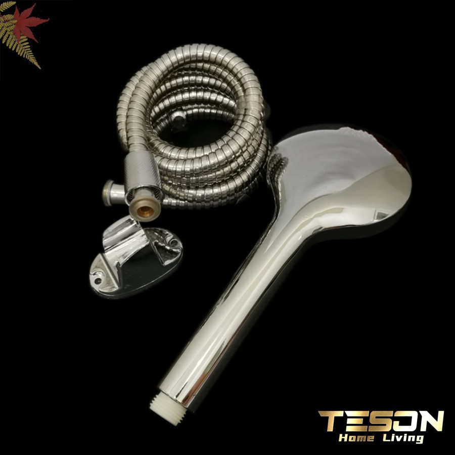 Hand Shower Mandi S1001 / Kepala Shower Head Mercy Set Stainless Teson