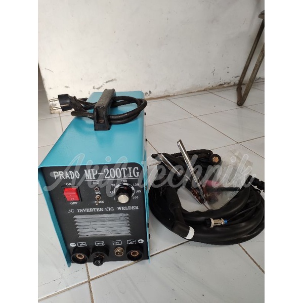 Mesin las Argon PRADO MP-200TIG 200a / trafo las PRADO MP 200 TIG