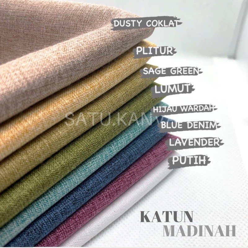 Kain KATUN MADINAH / MADINAH COTTON (FODU) SERI 2